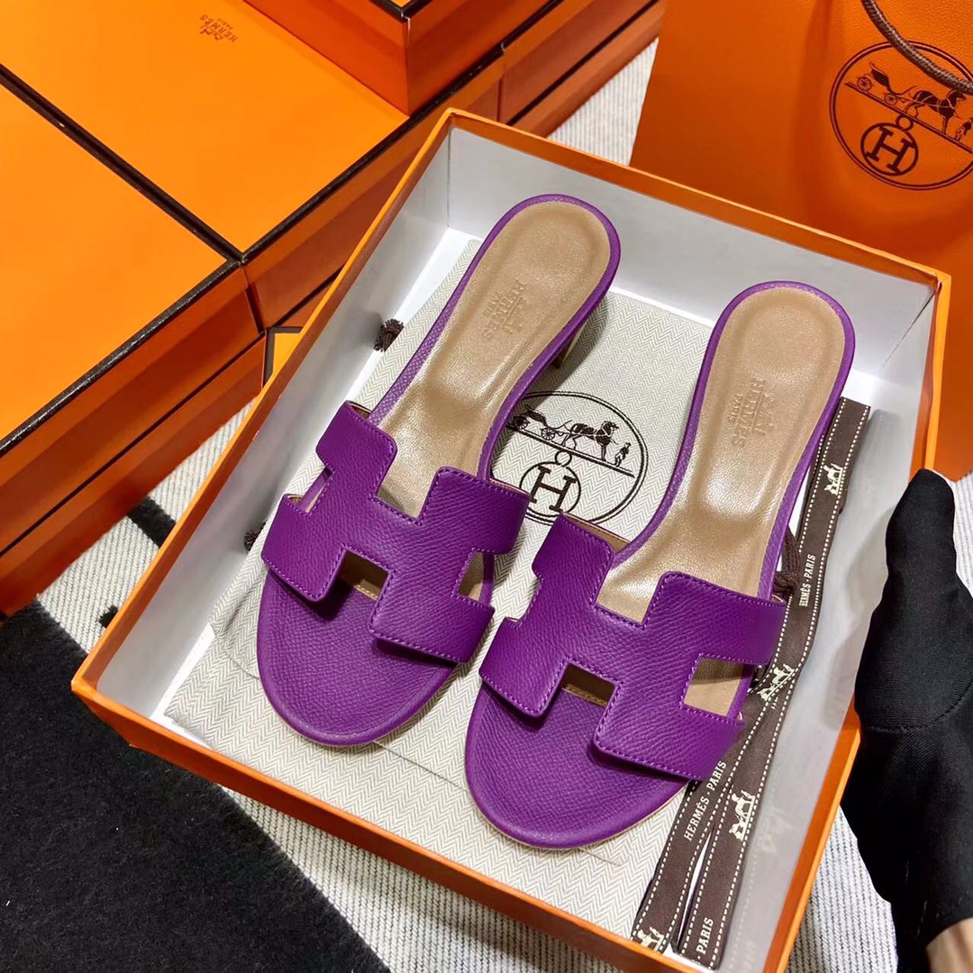 에르메스 올수공 오아시스 슬리퍼 샌들 앱송 46